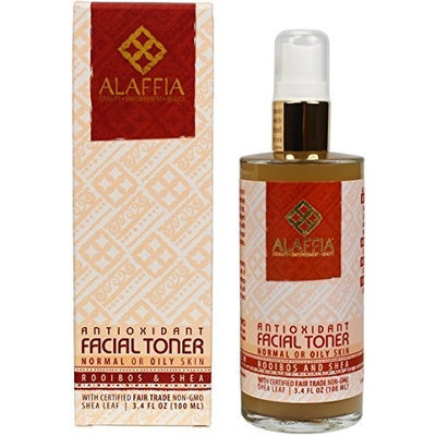 Alaffia Rooibos & Shea Antioxidant Facial Toner, 3.4 oz