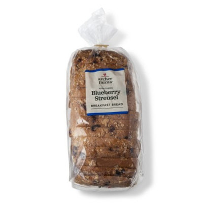 Archer Farms Blueberry Streusel Breakfast Bread 20 oz