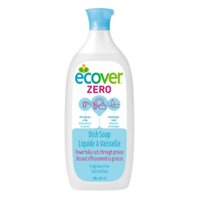 Ecover Liquid Dish Soap, Fragrance Free, 25 fl oz