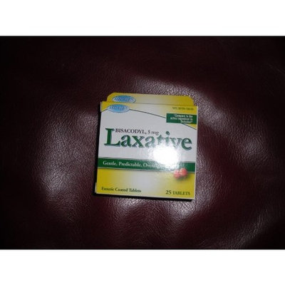Assured (12 packets) BISACODYL, 5 mg Laxative, 25 Enteric Coated tablets Blister Pack