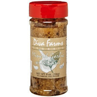 Diva Farms Minced Garlic with Basil, 8-Ounce Bottles (Pack of 12)