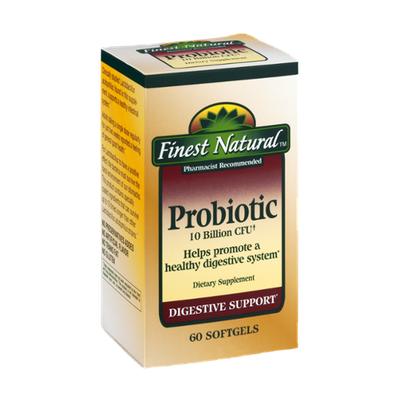 Finest Natural Dietary Supplement Softgels Probiotic - 60 CT