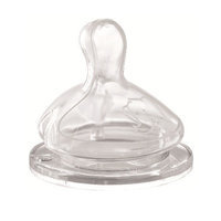 Bebe Confort Silicone Teat 2 Pack - Medium Flow