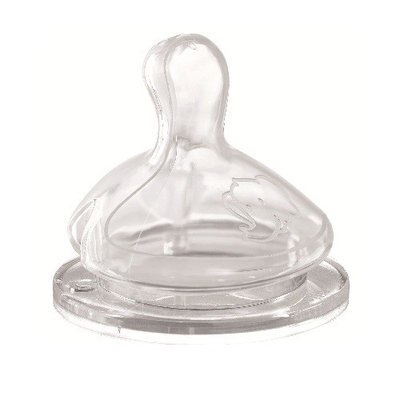 Bebe Confort Silicone Teat 2 Pack - Medium Flow