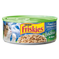 Friskies® Indoor In Sauce Flaked Ocean Whitefish Dinner With Garden Green Cat Food
