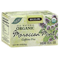 Bigelow Organic Herb Tea Bags Moroccan Mint,6 Pack