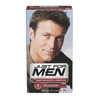 JUST FOR MEN® Shampoo-In Hair Color Medium Brown