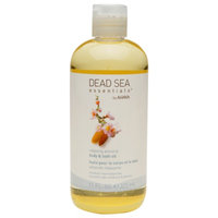 Dead Sea Essentials by AHAVA Body & Bath Oil, Relaxing Almond, 11 fl oz