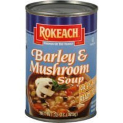 Rokeach Barley and Mushroom Soup