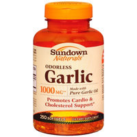 Sundown Naturals Odorless Garlic 1000mg