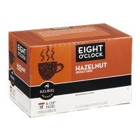 Eight O'Clock Keurig Brewed Coffee Hazelnut Medium Roast - 12 CT
