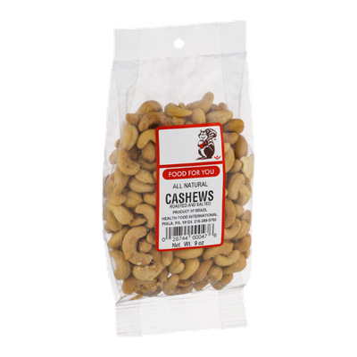 Food For You Cashews Roasted and Salted