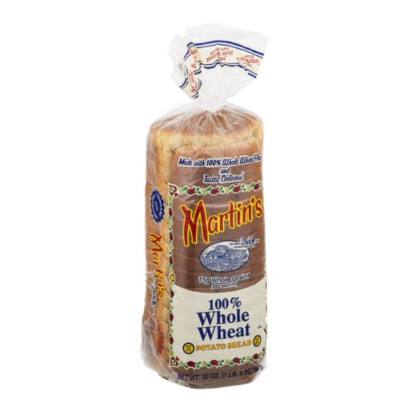Martin's 100 Whole Wheat Potato Bread Reviews 2019
