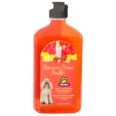 Top Paw Strawberry Banana Smoothie Multi-Purpose Dog Shampoo