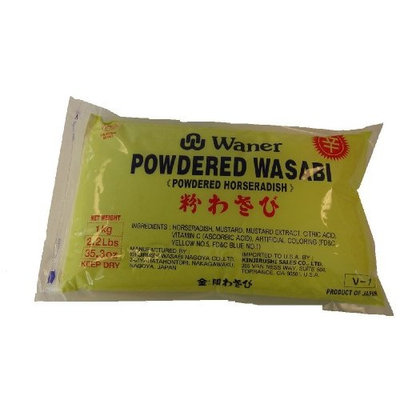 Waner Wasabi Powder Kinjirus, 2.2-Pound Units (Pack of 2)