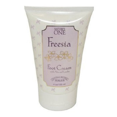 Perlier Nature's One Freesia by Perlier for Women. Foot Cream With Aloe Lanolin 4.0 Oz / 120 Ml