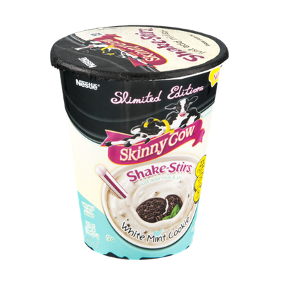Skinny Cow Shake-Stirs Frozen Shake Mix White Mint Cookie