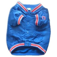 Sporty K9 MLB Chicago Cubs Dog Dugout Jacket - Royal Blue