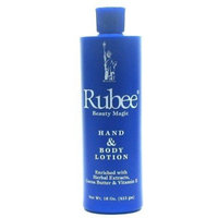 Rubee Hand & Body Lotion 16 oz. (3-Pack) with Free Nail File