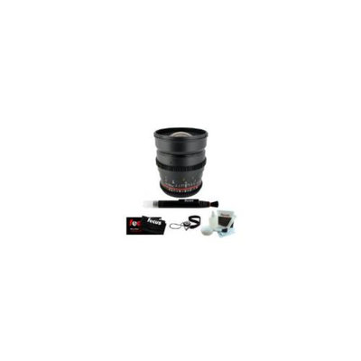 Rokinon ROKINON 24mm T1.5 Cine Wide Angle Lens for Canon EF Mount + Lens Cleaning Pen +