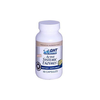 Global Health Trax (GHT) - Active Systemic Enzymes - 60 Capsules CLEARANCE PRICED