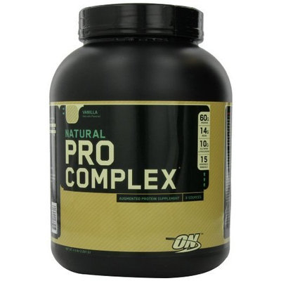 Optimum Nutrition Natural Pro Complex, Vanilla, 4.6 Pound