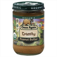 Once Again Peanut Butter, 100% organic, Crnch, 16 oz (pack of 12 ) ( Value Bulk Multi-pack)