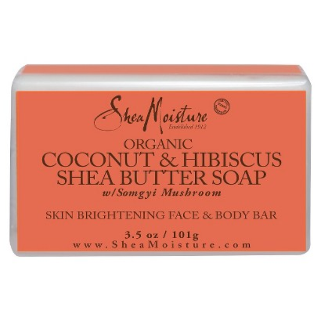 SheaMoisture Organic Coconut & Hibiscus Shea Butter Soap
