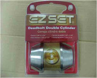 Kmart Door Lockset Deadbolt with Double Cylinders