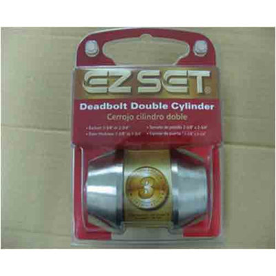 Kmart Door Lockset Deadbolt with Double Cylinders