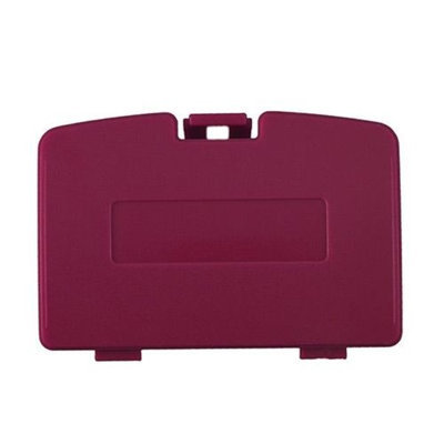 Third Party Replacement Battery Door Cover for Nintendo GBC - Red Berry