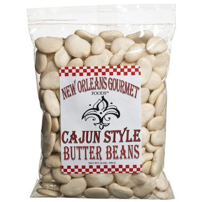 New Orleans Gourmet Foods Orleans Gourmet Foods Cajun Style Butter Beans With Seasoning, 14-Ounce Box (Pack of 6)