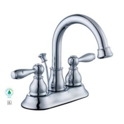 Glacier Bay Mandouri 4 in. Centerset 2-Handle High Arc Bathroom Faucet in Chrome