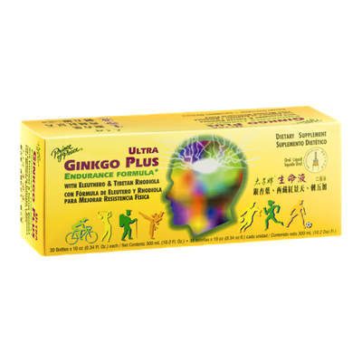 Prince of Peace Ultra Ginkgo Plus Endurance Formula Dietary Supplement - 30 CT