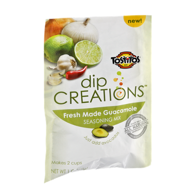 Tostitos® Dip Creations Fresh Made Guacamole Seasoning Mix