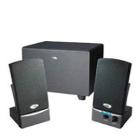 Cyber Acoustics Studio Multimedia Speaker System 2.1-channel - Black