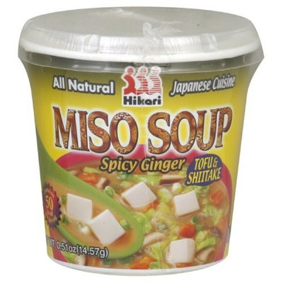 Hikari Miso Soup Spicy Ginger, 0.51-Ounce (Pack of 12)