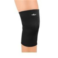 FLA Safe-T-Sport Neoprene Knee Sleeve - X-Large Closed Patella - Black - 37-37337-3741LBLK