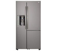 LG LSXS26386D 26.0 Cu. Ft. Black Stainless Steel Side-By-Side Refrigerator - Energy Star