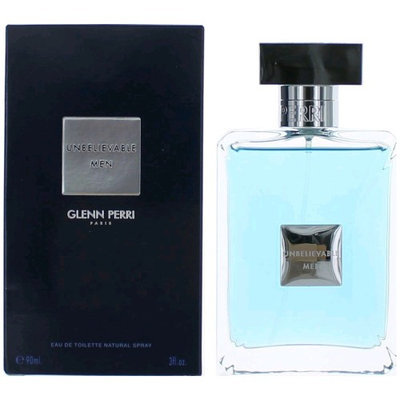 Unbelievable by Glenn Perri, 3 oz Eau De Toilette Spray for Men