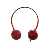 Sentry HO304 Headart Extreme Folding Earphones, Red