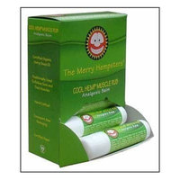 Cool Hemp Muscle Rub Counter Display 0.6oz/12pc from The Merry Hempsters