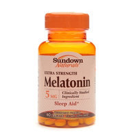 Sundown Naturals Melatonin 5mg Extra Strength