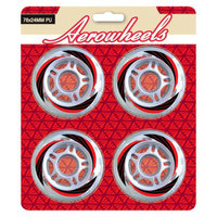 JNJ Sports Adult Aerowheels 4pk wheel Skate - Blue/ Black