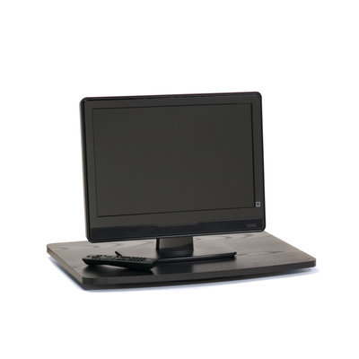 Convenience Concepts Single TV/Monitor Swivel Board in Wood Grain