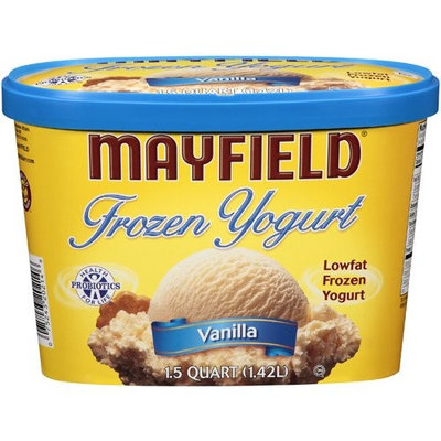 Mayfield Vanilla Frozen Yogurt, 1.5 qt