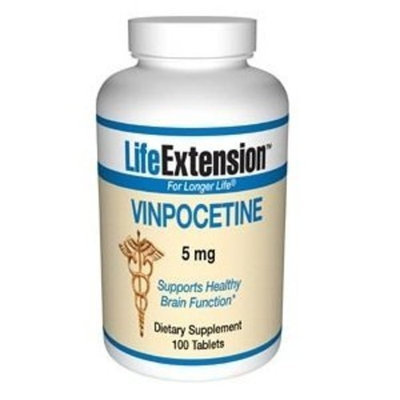 Life Extension Vinpocetine 5mg Tablet, 100-Count