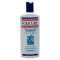 Folicure Dandruff Moisturizing Shampoo, 12 Ounce