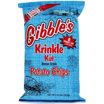 Gibble's Krinkle Kut Potato Chips, 10 oz