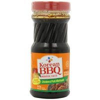 CJ Chicken & Pork Marinade Korean BBQ Sauce, 29.63 Ounce Bottles (Pack of 4)